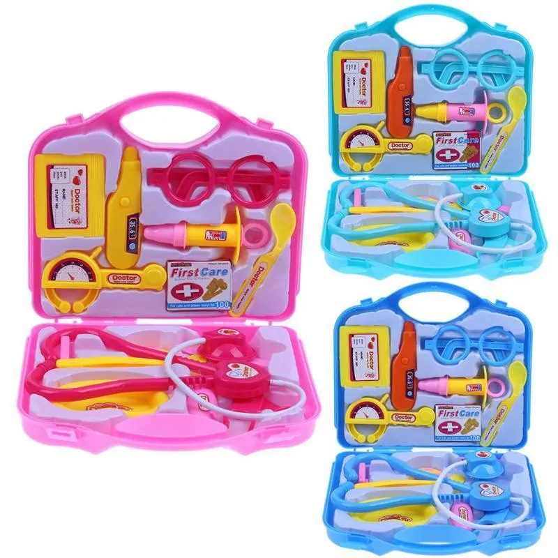 Strumenti Laboratorio 15 pz Bambini Dottore Infermiere Giochi di finzione Set Valigia portatile Strumento per ragazze Ragazzi Regali Apprendimento Giocattoli educativi 230830