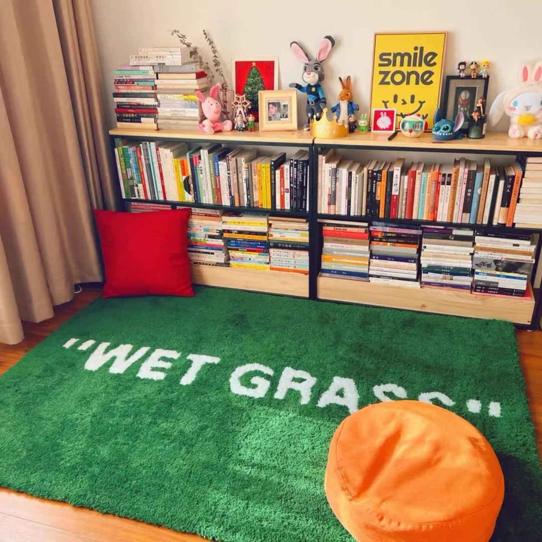 Carpet Cashew Flower Wet Grass RUG Carpet Floor Mat Fashion Designer Carpet Bedroom Game Room Floor Mat Rug