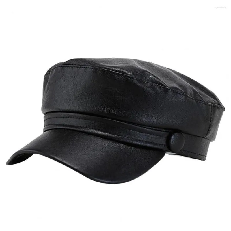 【MORE THAN BLACK】LEATHER BERET MORE THAN BLACK】LEATHER BERET Deerskin Leather Beret