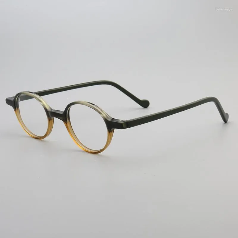 Montature per occhiali da sole BETSION Montatura per occhiali rotondi vintage per donna Occhiali da vista Full Rime Aceteta da uomo possono essere dotati di prescrizione ottica