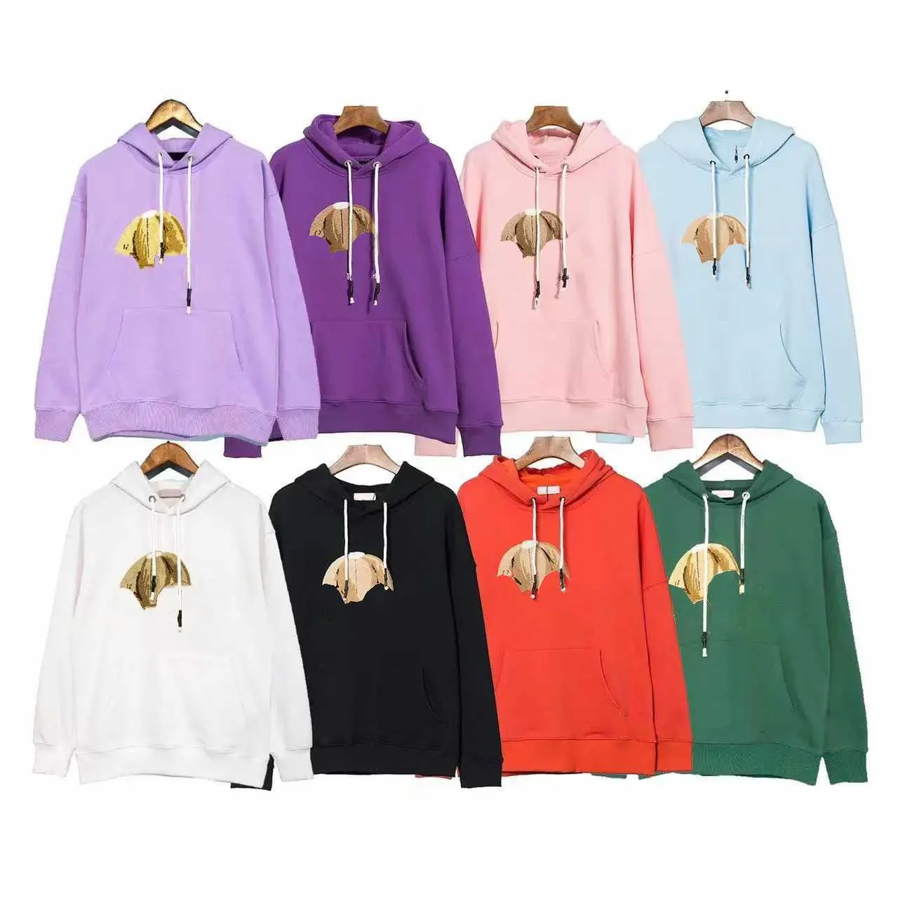 Bahar Erkek Satış Moda Palmans Palmangel Hoodie Kırık Ayı Bear High Street Decapited Sweatshirt Hoody Teddy Modaya Dönüştürme Terry Patlama Kazak Açısı Stil Boyutu S XL NMW9