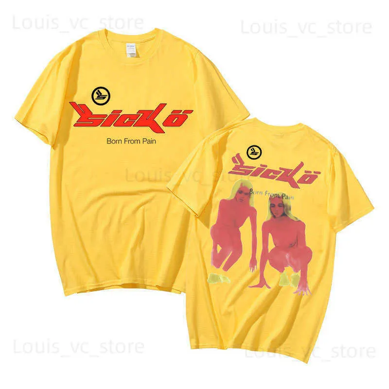 YE Western Rapper Print Men's Casual T-Shirt - Hipster Graphic Tee, Short Sleeve