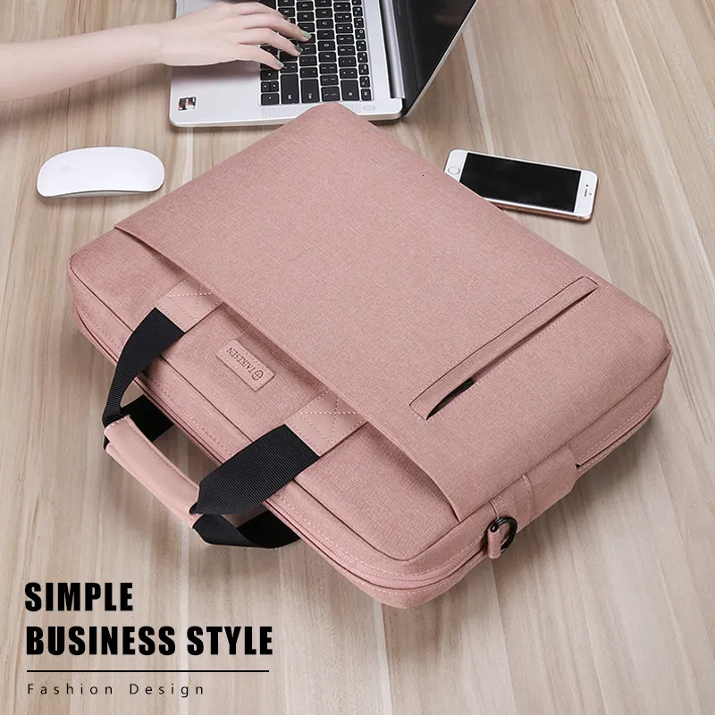 Laptop Bags Laptop Bag case 13.3 14 15.6 17.3 inch Waterproof Notebook Bag for Macbook Air Pro 13 15 Computer Shoulder Handbag Briefcase Bag 230831