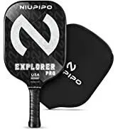 niupipo Explorer Pro Pickleball Paddle - Graphite Carbon Fiber, USA Approved Pickleball Paddles f...