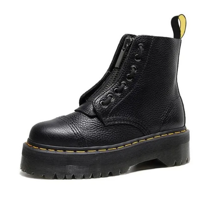 Designer Martin Bottes Botte courte Doc Martens Dr Chaussures Hommes Femmes Marten Haute Cuir Hiver Bottines de neige Oxford Bas Cheville noir blanc