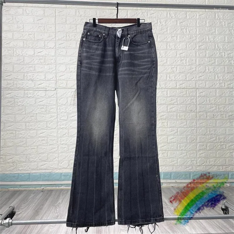 Мужские джинсы с потертостями, черные мужские и женские качественные потертые джинсовые брюки большого размера