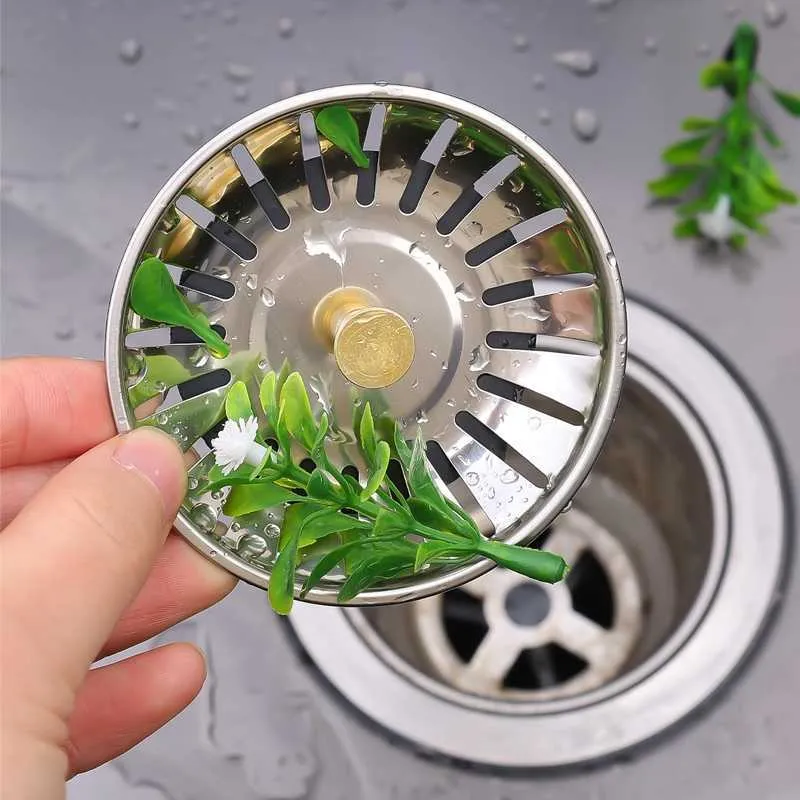 Dropship Drainage Cleaner Stainless Steel Sewer Hair Catcher