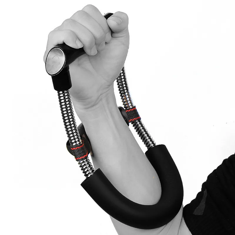 Power Wrists Gym Fitness Exercise Arm Exerciser Equipment Grip Forearm Hand Gripper Strengths Training Device 230228