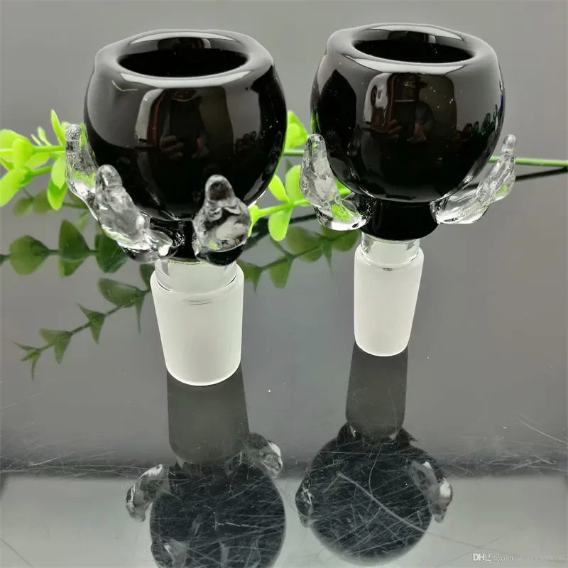 Smoking Accessories Coloured dragon claw glass bubble head Wholesale Glass bongs Oil Burner Glass Pipes Water Pipes Oil Rigs Oil