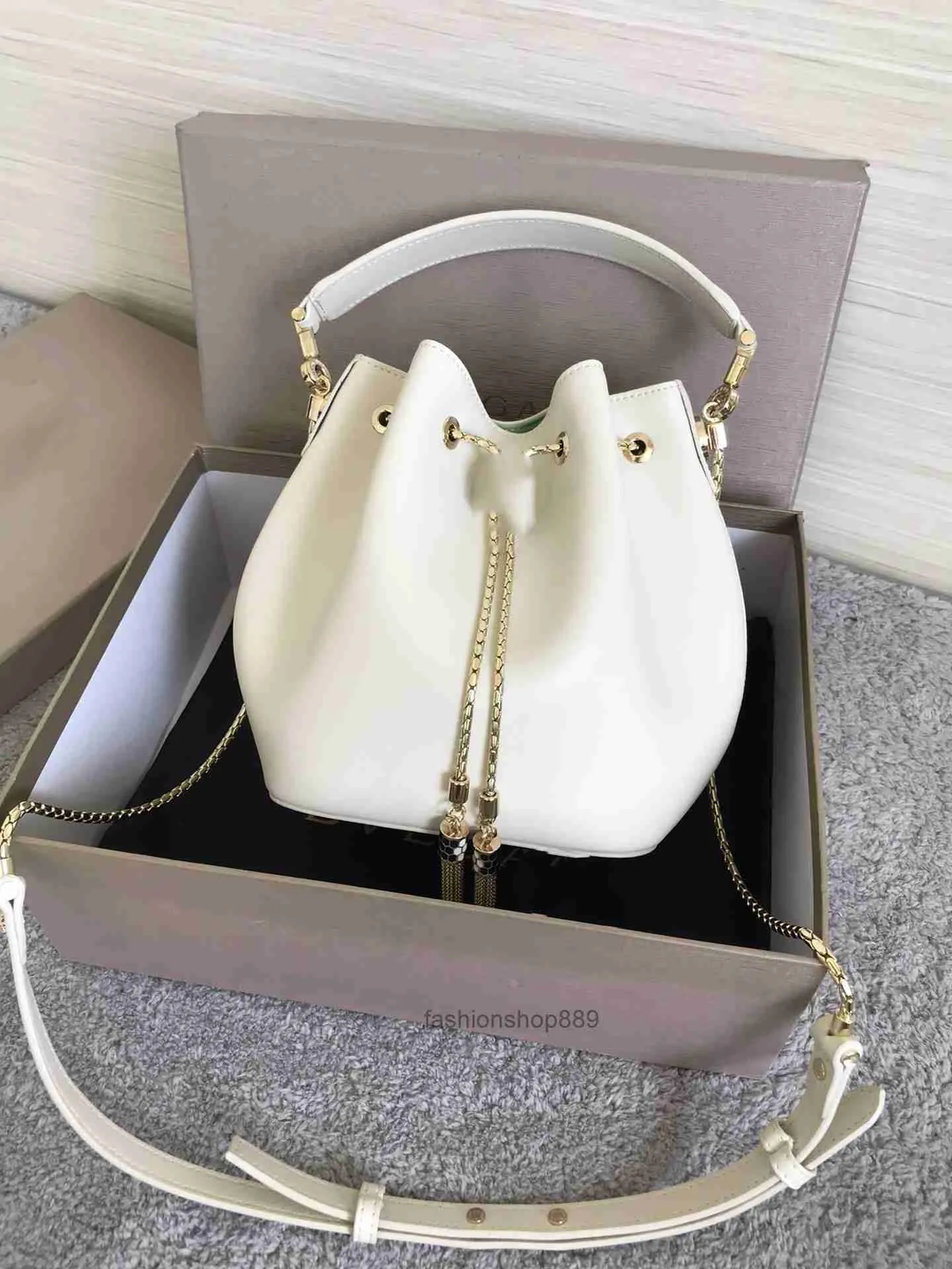 Projektantki luksusowe torebki z kubełkiem skórzane torby na ramię torebki torebki lady torebka