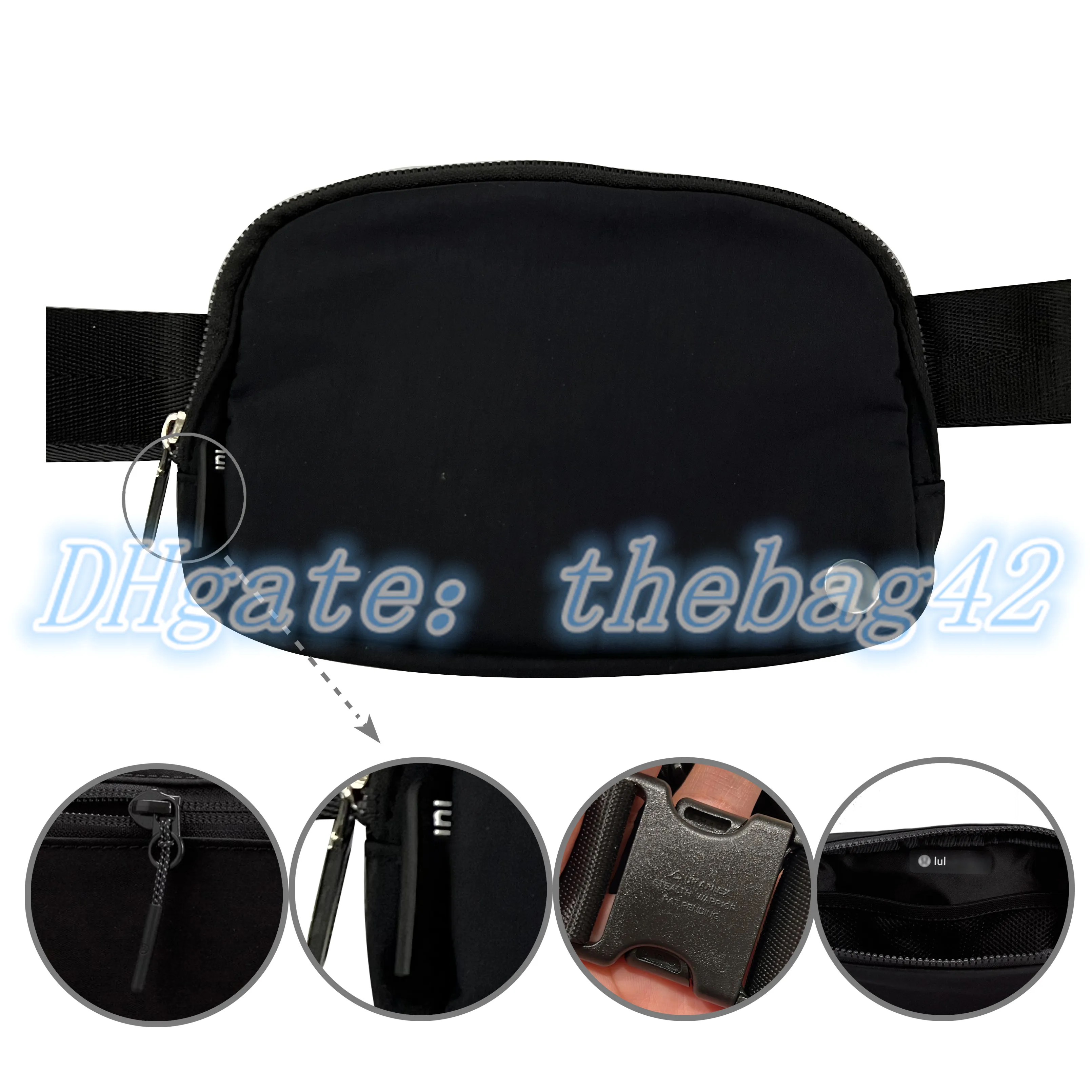 Bolsos De Cintura Al Por Mayor Yoga Genuino Lulu Cintur n Cofre