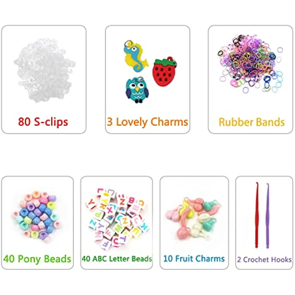 1850 Pezzi E Oltre Loom Bands Giocattoli In i Diversi Set Di