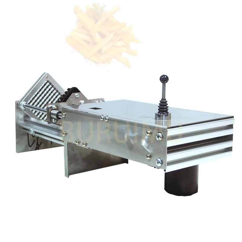 Electric French Fries Cutter 7/10/14mm Automatic Potato Chips