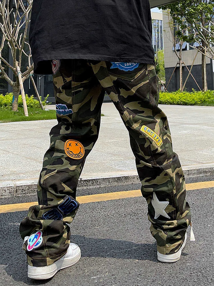 Oversized Camo Pants For Men Women Stylish Casual And Trendy Denim Fashion From Liu2023 13.15 DHgate.Com