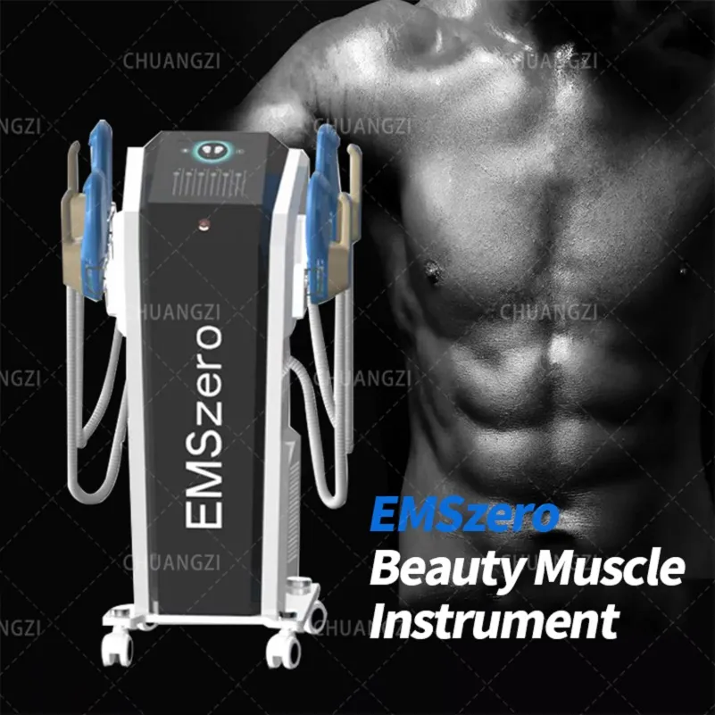 Kraftfulla 4/5 hanterar EMS Neo Electromagnetic Body Slimming EMS Muscle Stimulate Fat Borttagning Body Slimming Build Muscle Machine