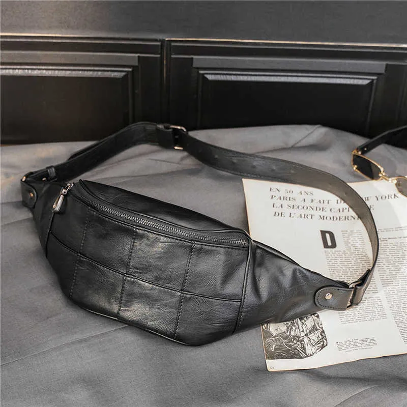 Splicing kratę mody torba na piersi męską wypoczynek Mały telefon komórkowy torba na talię na zewnątrz jedno ramię w nowym stylu 230301