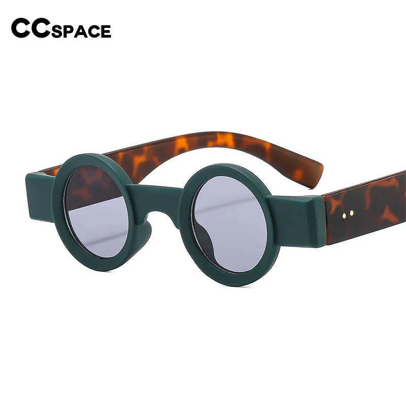 Okulary przeciwsłoneczne 54609 Retro punk i okrągłe okulary przeciwsłoneczne Mała ramka dla mężczyzn i kobiet UV400J230301