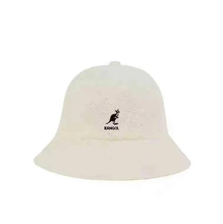 2023 Kangaroo Cap Kangol Fisherman Hatsun Suncreen Haft Hafdery Materiał 3 Rozmiary 13 kolorów Japończyka INS Super Fire Hat A1
