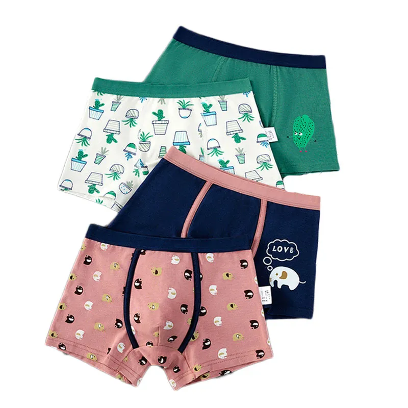 Cute Pattern Printing Anti-Bacterial Cotton Kids Underwear Wholesale -  China Kids Underwear Wholesale and Boy Underwear price