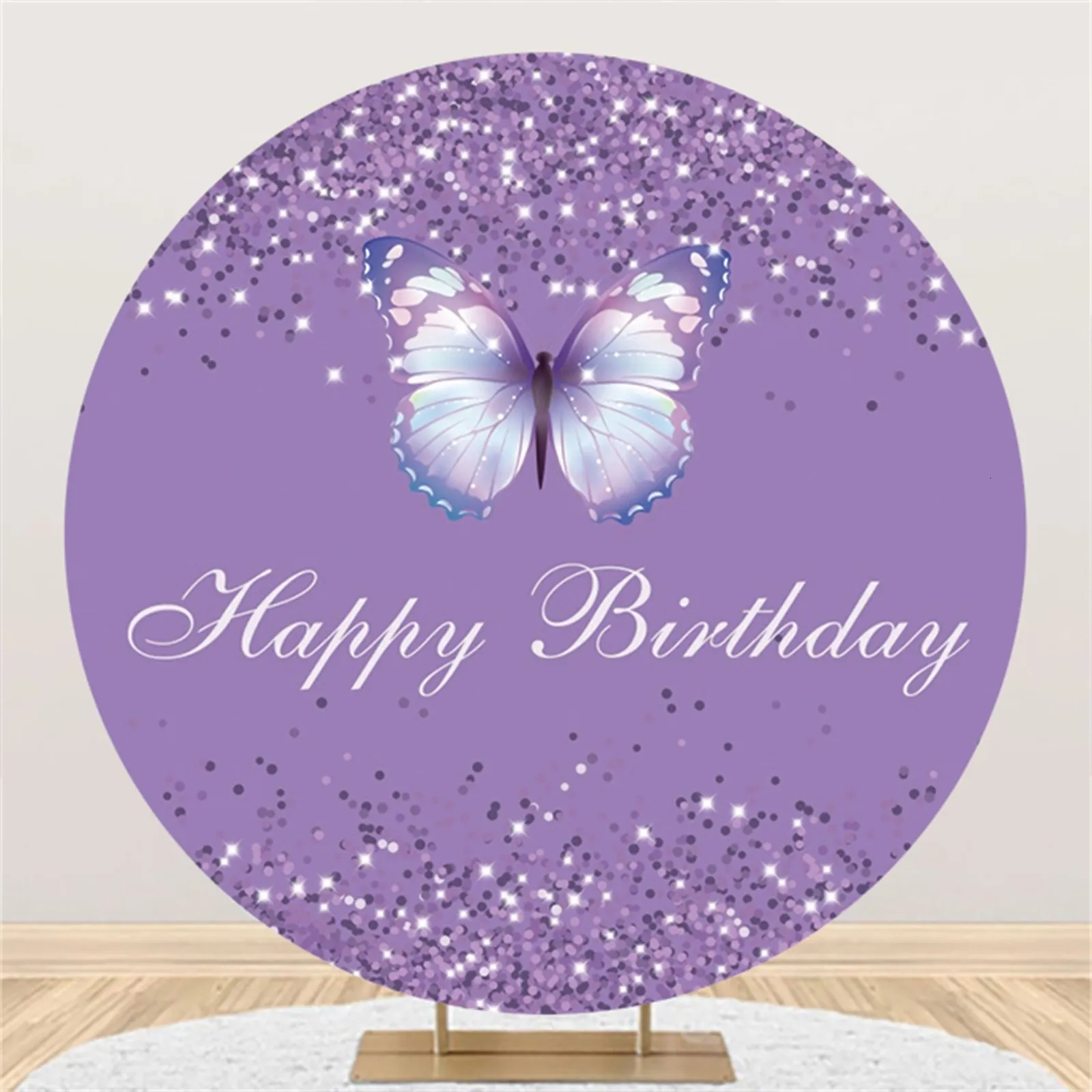 Sfondo Per Feste Di Compleanno In Tessuto - Decorazione Photo Booth Per Parete O Giardino - Foto 5