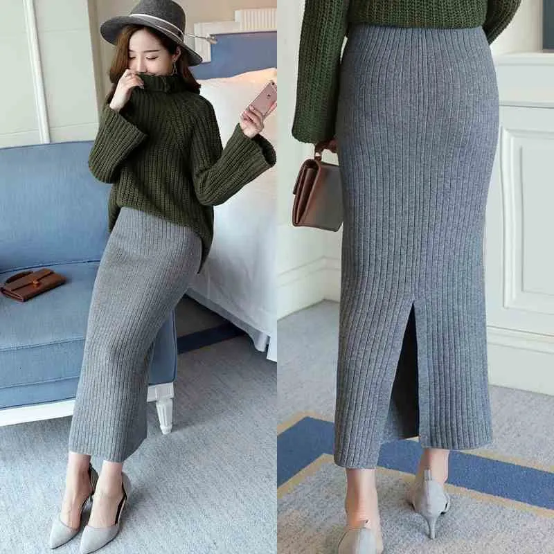 Winter wool skirt for women with pleating details 4756 Winter wool skirt for women with pleating details 4756