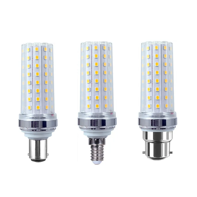 Muifa LED Candelabra 전구 20W, 장식용 촛대 기저 E14 E26 E27 B22 3 코른 이형 가능한 LED 샹들리에 전구 일광 흰색 4000K LED 램프 usastar