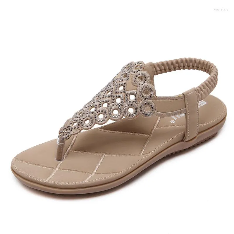 Sandals High Comfy Summer For Ladies Shoes And Flat 2023 Women Ankle Strap Luxury Beach Platform