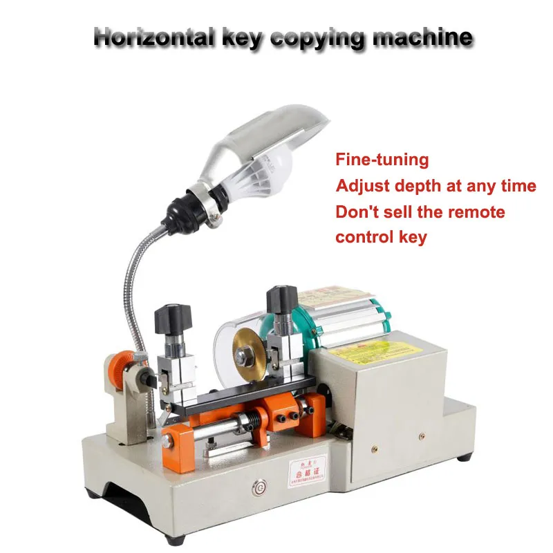 Key Duplicator Machine Horizontal Key Cutter Tool For Car Door Keys