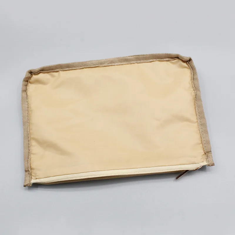 Dhl100pcs cosmetische tassen kurk grote capaciteit lange wasmake -uptas voor vrouwen