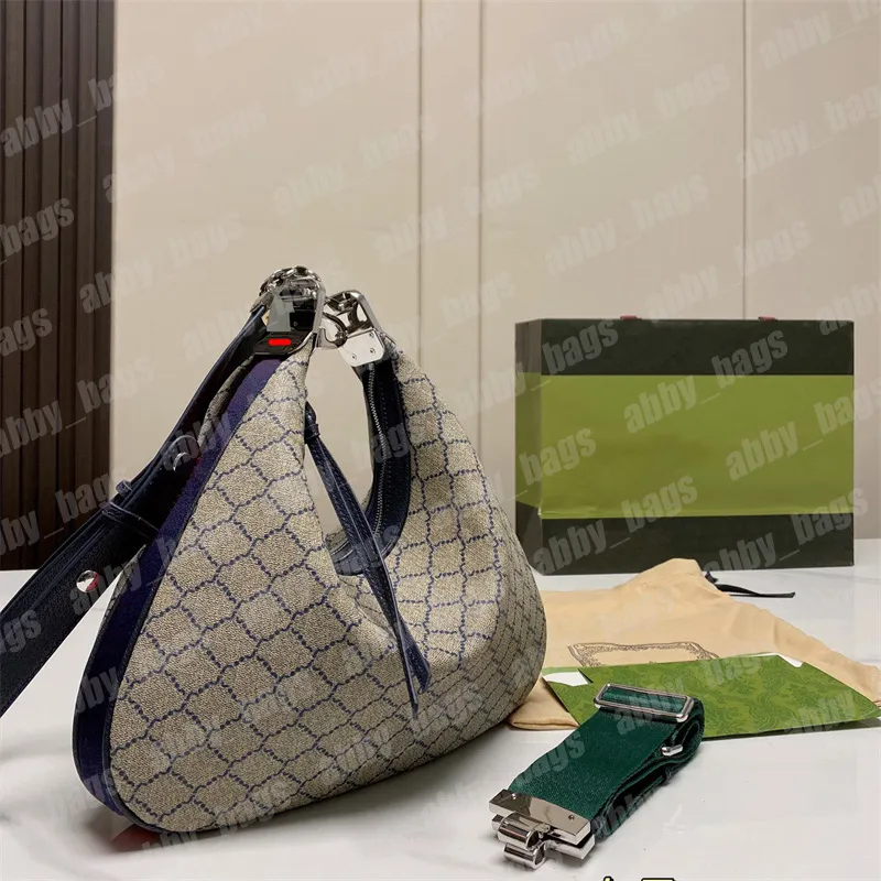 Borse a tracolla Designer attache Borse da donna 2 dimensioni Borsa a tracolla di lusso Hasp Croissant G Borsa a mano con tracolla in tessuto Borsa a tracolla