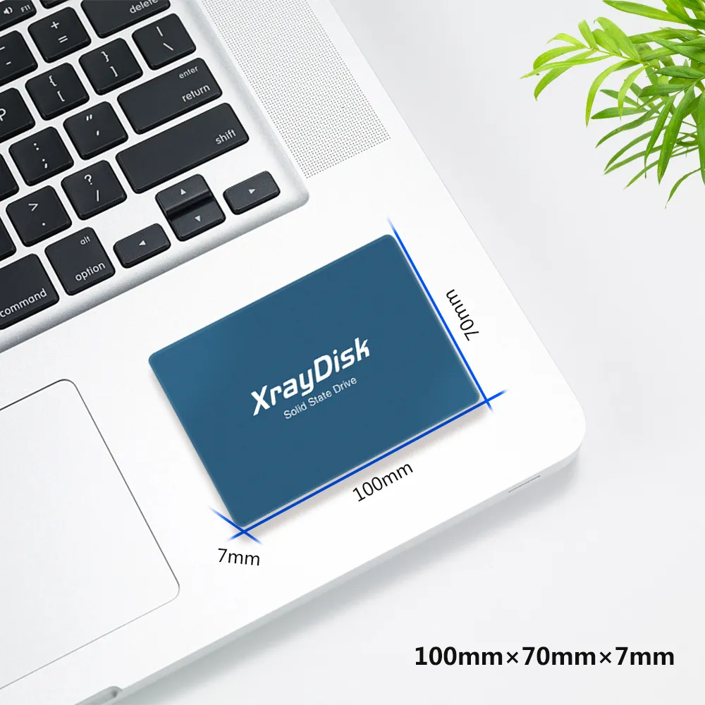 【SSD 1TB】XrayDisk Gray SATA3 1TB Xraydisk 1TB SSD Internal Solid State Drive - SATA3 Metal