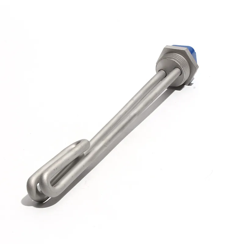 Foldback Water Heater Element – 201 Stainless Steel, 1-6KW, DN25 1" NPT Thread, 8mm Diameter