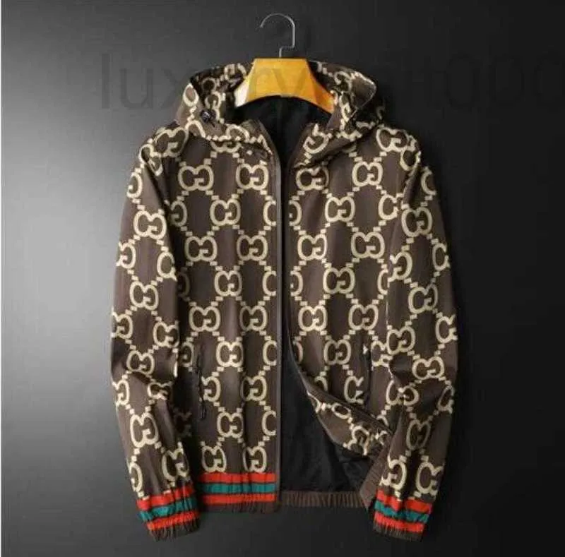 Men's Jackets Designer Fashion designer Mens Jacket Spring Autumn plus hoodie Outwear Windbreaker Zipper clothes Coat can Sport Clothing 1AYA