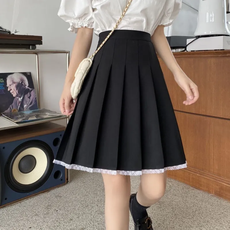 Mid length top pleated skirts xxl
