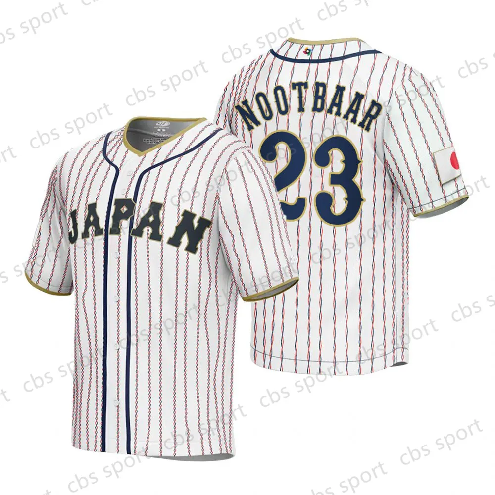 2024 WBC Team Japan Baseball Jersey Lars Nootbaar Yu Darvish