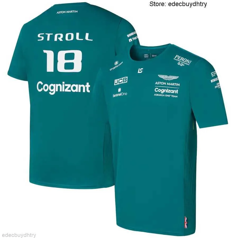 2022 Asto Marti Official F1T Shirts Team Driver T Shirt Lance Summer ...