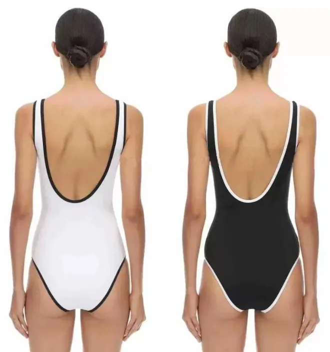 여자 수영복 디자이너 비키니 원피스 정장 수영복 백리스 수영복 섹시한 수영복 여자 의류 크기 S-XL