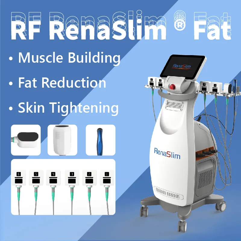 Senaste RF -bantning av trusculpt 8 handtag 3D fett upplösning 2MHz radiofrekvens djupt fettborttagning för huddragning förlora vikt kroppskonturering för spa