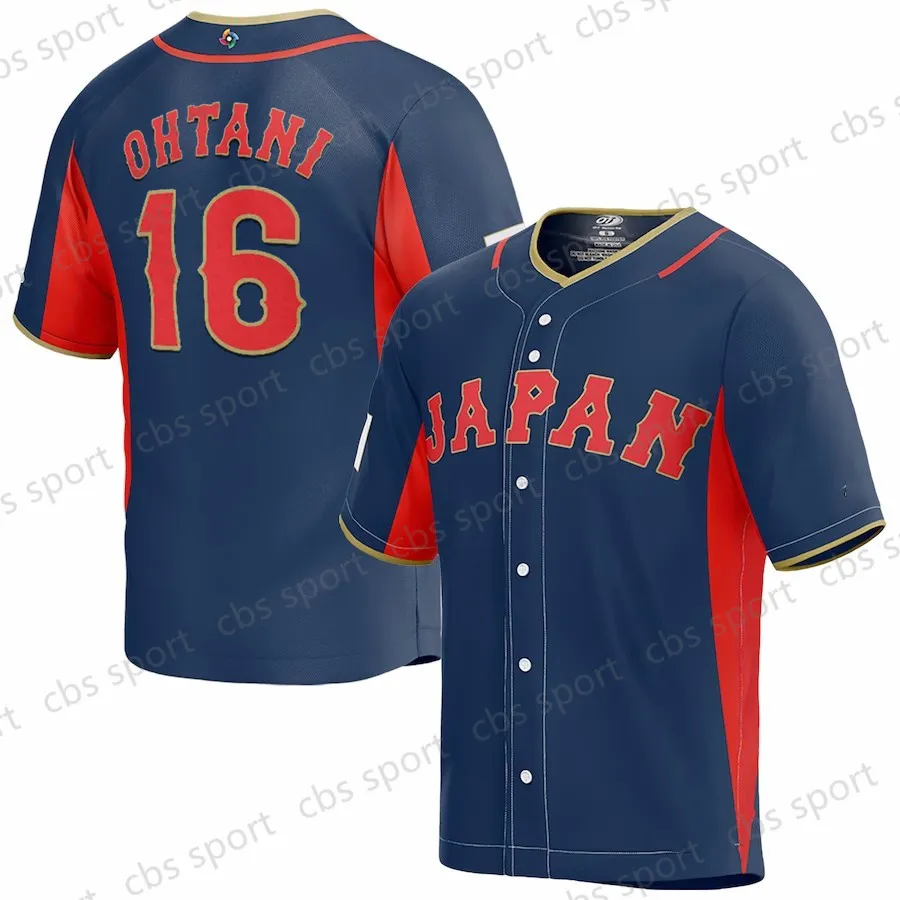 2024 WBC Team Japan Baseball Jersey Lars Nootbaar Yu Darvish