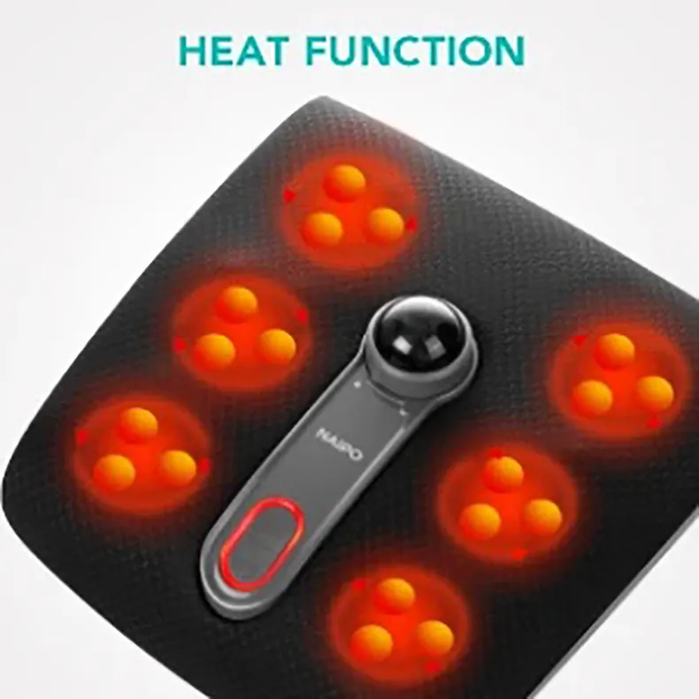 Massageador de pés portáteis portáteis para crianças para crianças idosas e massagistas elétricos com os pés elétricos com calor