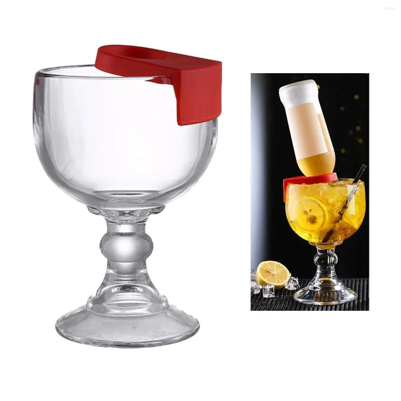 Wine Glasses Martini Goblet Clear Drinking Cup Clasp Transparent For KTV Club Birthday Celebrations Housewarming Gifts