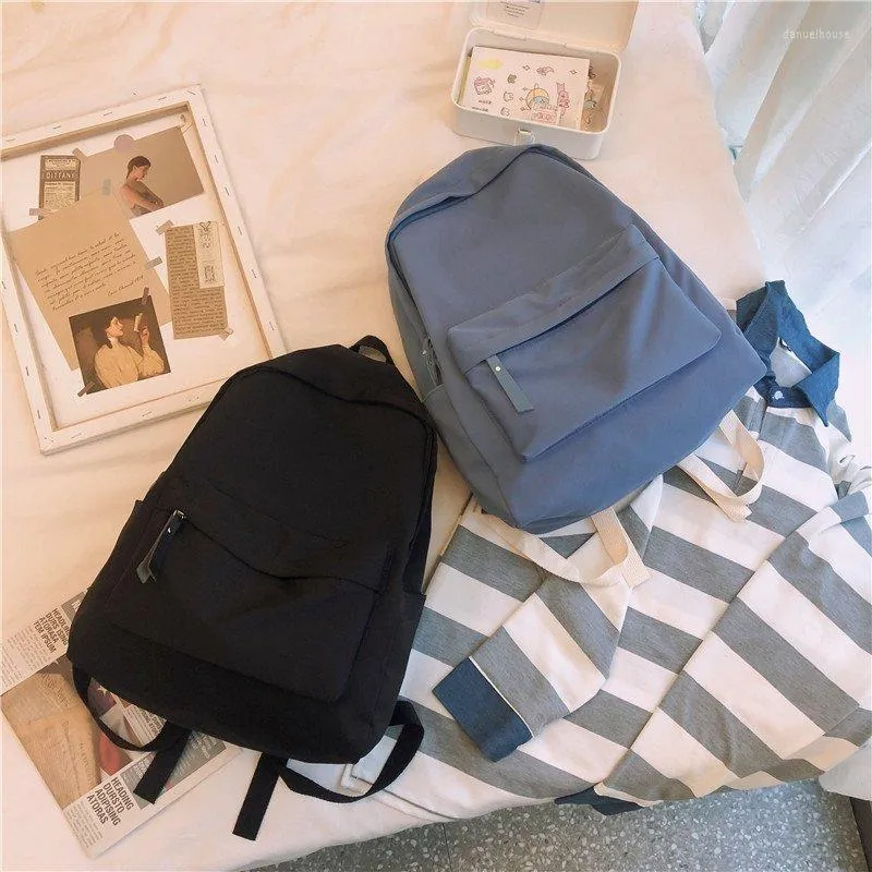 School Bags Fashion Backpack Canvas Women Anti-theft Shoulder Bag For Teenager Girls Backapck Female