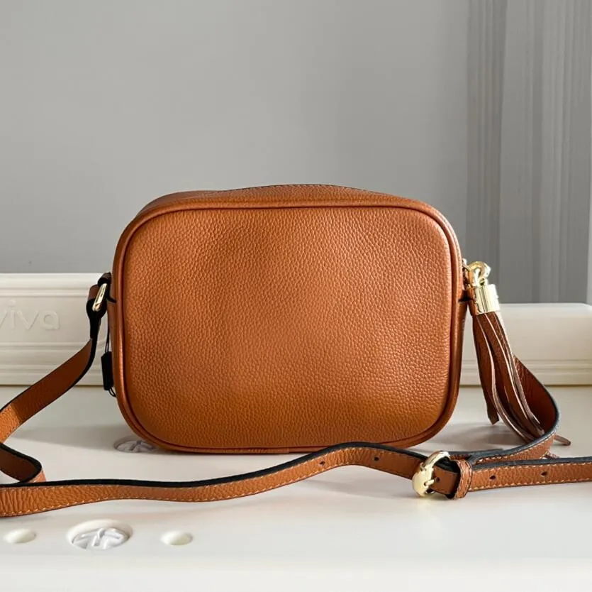 Handväska i äkta läder messenger kvällsväska handväska clutch originalkartong datumkod cross body mode serienummer