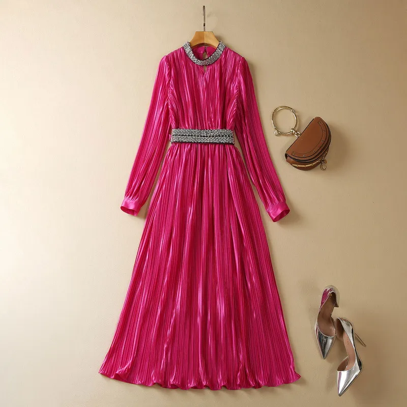 strapless open back dress Hot Pink Ikat Kenzo Dress main image 1