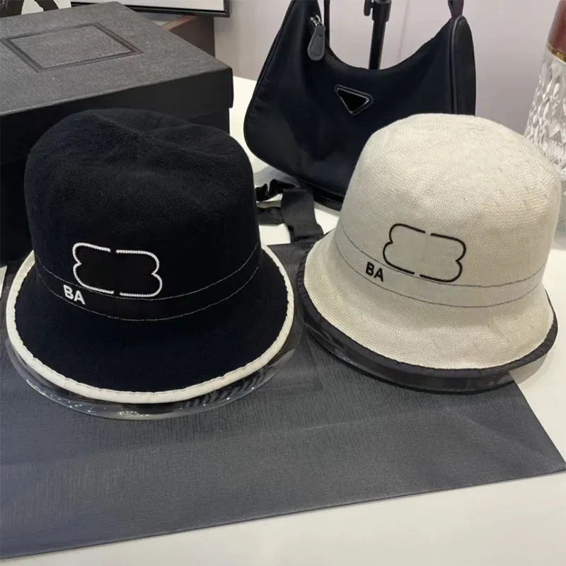 Designer bucket hatt lyxiga hattar män och kvinnor älskare mode resor stil solskydd fiskar hatt hög kvalitet