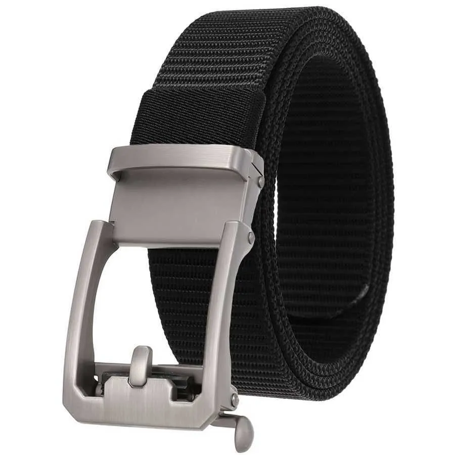 Riemen heren nylon ratelgordel geen gaten volledige verstelbare web utility riem voor mannen met automatische schuifgesp riem z0228