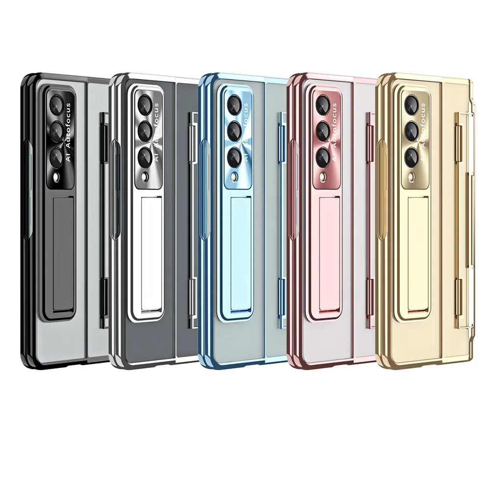 Armor Phantom HD Transparent Cover för Samsung Galaxy Z Fold 3 Fold4 Huawei Magic vs Mate X2 Full Anti Shock Protective Cases