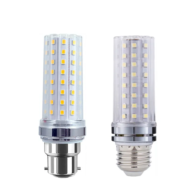 Ampoules candélabres LED 20W, culot candélabre décoratif E14 E26 E27 B22 ampoule LED lustre 3-Corn-Dimmable blanc lumière du jour 5000K lampes LED crestech