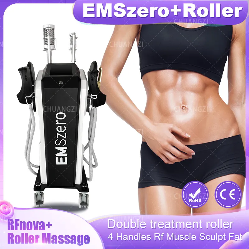 Новый дизайн 6500 Вт роликовое оборудование 14 Tesla EMSzero Body Slimming Sale DLS-EMSLIM Neo машина для тренажерного зала салон красоты