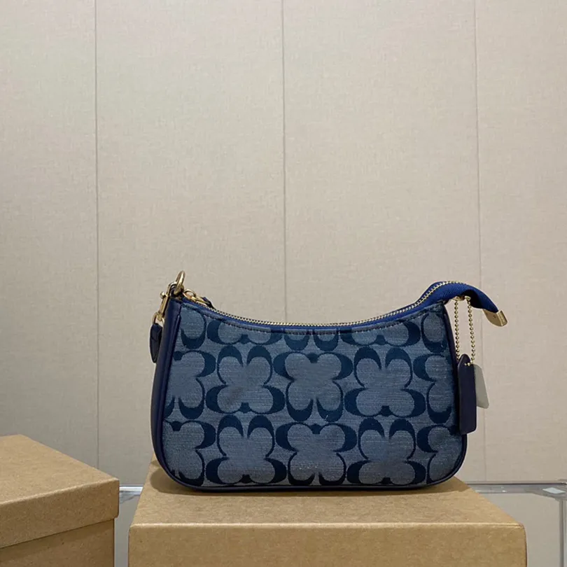حقيبة يد نسائية مصممة Teri Classic Subaxillary Bag Fashion Famel Crossbody Shoulder Luxury Half Moon Wallet